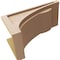 Ekena Millwork 11"W x 22"D x 11"H Wide Viola Rough Cedar Woodgrain TimberThane Corbel, Primed Tan CORUR11X22X11VIORCPR - alternate 4